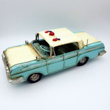 Vintage Vintage Metal Car Model, Collectible in Retro Antique Style, 1:20 Scale, 25 cm