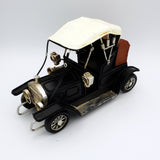 Vintage Vintage Metal Car Model, Collectible in Retro Antique Style, 1:32 Scale, 16 cm