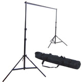 DynaSun FS901 Portable Professional Backdrop Support Kit for Backdrop Background complete with 2 Side Stands, 3m Modular Crossbar , Transport Bag