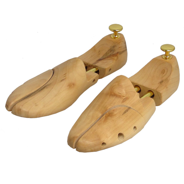 DynaSun LTH5 2-Way Premium Stylish Cedar Shoe Tree Anatomically Shaped to Keep Shoes in Shape