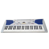 DynaSun MK2054 54-key keyboard with LCD display, intelligent learning functions, 100 rhythms and 8 demo songs – ideal for beginners and advanced players