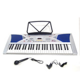 DynaSun MK2054 54-key keyboard with LCD display, intelligent learning functions, 100 rhythms and 8 demo songs – ideal for beginners and advanced players