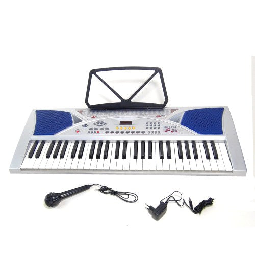 DynaSun MK2054 54-key keyboard with LCD display, intelligent learning functions, 100 rhythms and 8 demo songs – ideal for beginners and advanced players