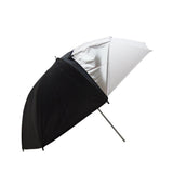 Umbrella softbox DynaSun Multifunction UR05 84cm white diffuser and silver/black