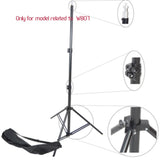 DynaSun W807 XL Professional Tripod Stand Extendable Height 300cm with Shock Absorbers, Standard Spigot Attack and Transport Bag for Flash Illuminator Lights for Photographic Studio, Photo and Video