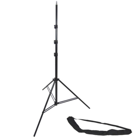 DynaSun W808 XXL Professional Tripod Stand Extendable Height 420cm with Shock Absorbers, Standard Spigot Attack and Transport Bag for Flash Illuminator Lights for Photographic Studio, Photo and Video